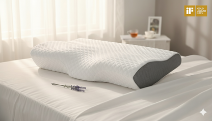 Almohada cervical de espuma viscoelástica AeroRest™: adiós al dolor de cuello y duerme como un bebé